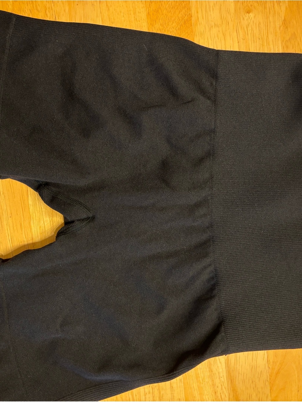 Women's Black High-Waist Bike Shorts